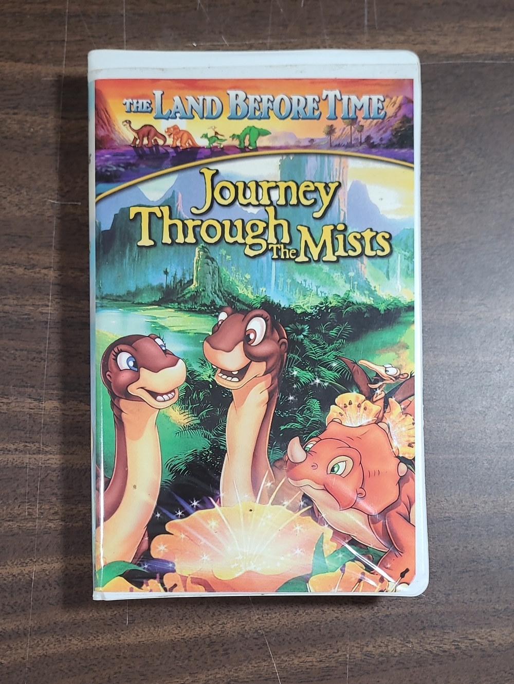 The Land Before Time: Journey Through The Mists VHS Movie in Clamshell